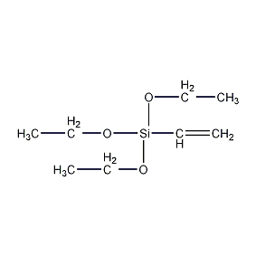 乙烯基三乙氧基硅烷结构式