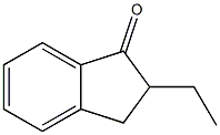 2-乙基-1-茚酮结构式