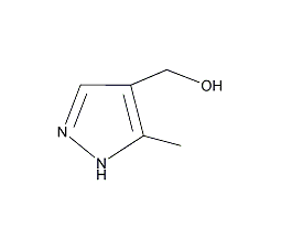 (5-甲基-1-苯基-1H-吡唑-4-基)甲醇结构式