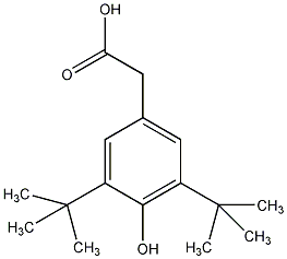 3,5-Di-tert-butyl-4-hydroxyphenylacetic acid