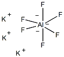 氟化铝钾结构式