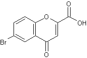 6-溴色酮-2-羧酸结构式
