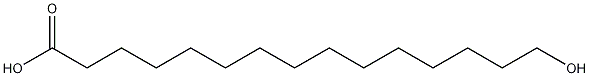 15-羟基十酸结构式