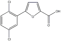 5-(2,5-二氯苯基)-2-糠酸结构式