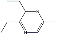 2,3-二乙基-5-甲基吡嗪结构式