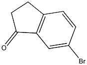 6-溴茚酮结构式