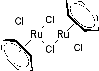 二氯苯基钌二聚体结构式