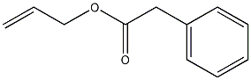 苯乙酸-2-丙烯酯结构式