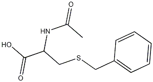 乙酰-苄基-DL-半胱氨酸结构式
