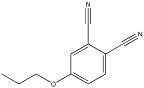4-正丙氧基酞腈结构式