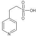 4-吡啶乙磺酸结构式