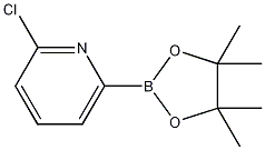 6-氯吡啶-2-硼酸频哪醇酯结构式