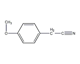 4-甲氧基苯乙腈结构式