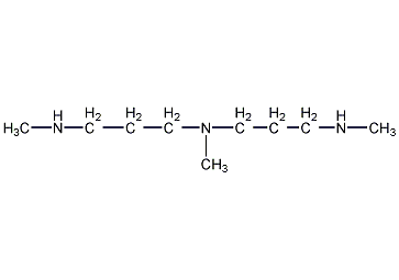 N,N',N''-三甲基二丙撑三胺结构式