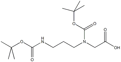 N-tert-Butoxycarbonyl-N-[3-(tert-butoxycarbonylamino)propyl]glycine