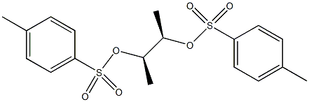 (−)-2,3-丁二基二(对甲苯磺酸)结构式