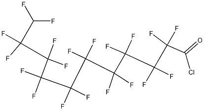 11H-全氟十一酰氯结构式