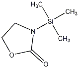 3-三甲基甲硅烷基-2-噁唑烷酮结构式