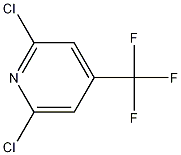 2,6-二氯-4-(三氟甲基)吡啶结构式