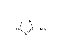 3-氨基-s-三唑结构式
