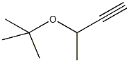 叔-丁基-1-甲基-2-炔丙基醚结构式