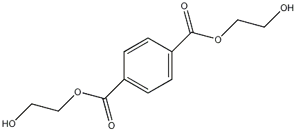 双(2-羟基乙基)对苯二甲酸酯结构式