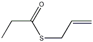 硫代丙酸-S-烯丙酯结构式