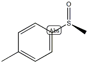 (S)-(−)-甲基对甲苯砜结构式