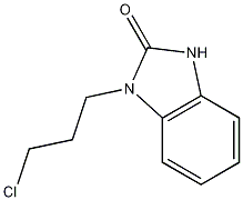 1-(3-氯丙基)-1,3-二氢-2H-苯并咪唑-2-酮结构式