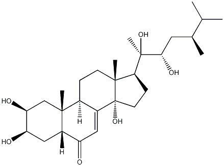 马克甾酮A结构式