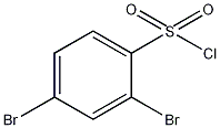 2,4-二溴苯磺酰氯结构式