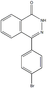 4-(4-溴苯)-1(2H)-酞嗪酮结构式