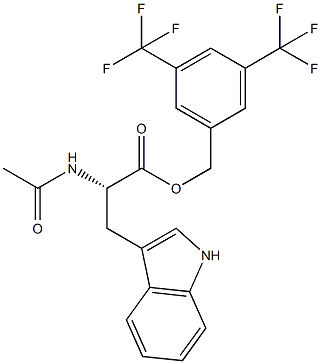 N-Acetyl-L-tryptophan 3,5-bis(trifluoromethyl)benzyl ester