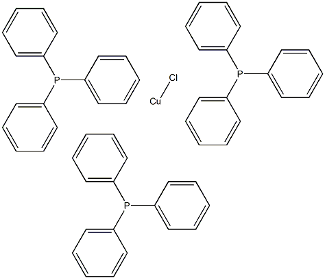 氯三(三苯基膦)铜结构式