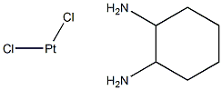 (1,2-二氨基环己烷)二氯化铂结构式