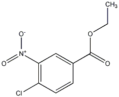 4-氯-3-硝基苯甲酸乙酯结构式