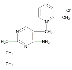 氨丙啉结构式