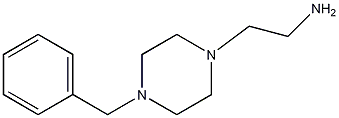1-(2-氨乙基)-4-苄基哌嗪结构式