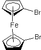 1,1-二溴二茂铁结构式