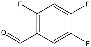 2,4,5-三氟苯醛结构式