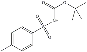 N-(叔丁氧基羰基)-对甲苯磺结构式