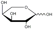 L-(+)-阿糖醇结构式