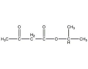 乙酰乙酸异丙酯结构式