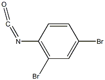 异氰酸2,4-二溴苯酯结构式