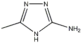 3-氨基-5-甲基-4H-1,2,4-三唑结构式