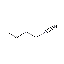 3-甲氧基丙腈结构式