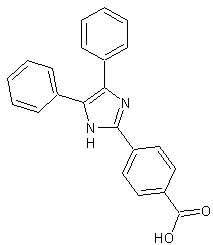 4-(4,5-Diphenyl-1H-imidazol-2-yl)benzoic Acid