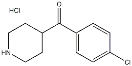 4-(p-氯苯甲酰)哌嗪盐酸盐结构式