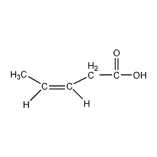 (Z)-3-戊烯酸结构式