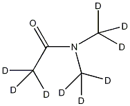 N,N-二甲基乙酰胺-d9结构式